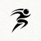 mksport体育股份有限公司官方Logo - 蓝色盾牌与奔跑人物组合